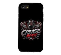Mens Lacrosse Crease Beast Elite Attack Player Humor Case for iPhone SE (2020) / 7/8