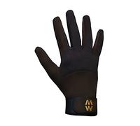 Mens & Ladies 1 Pair MacWet Long Mesh Sports Gloves In 6 Colours - 7.75 Unisex - Brown