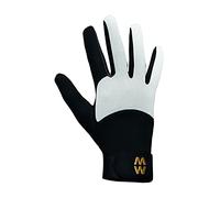Mens & Ladies 1 Pair MacWet Long Mesh Sports Gloves In 6 Colours - 7 Unisex - Black/White