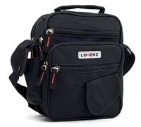 Mens - Ladies Canvas Multi-Purpose Shoulder - Cross Body - Holiday Bag in Black