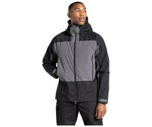 Mens Ladies Craghoppers Waterproof Hiking Jacket Full Zip Hooded Warm Coat