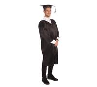 Mens / ladies Graduation Robe and hat Fancy Dress Costume