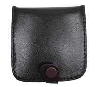 Mens Ladies Real Leather Coin Pouch Tray Wallet Notes Purse Loose Holder Change (Brown)