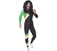 Mens Ladies Second Skin Suit Full Body Black Lycra Fancy Dress Costume Outfit
