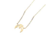 mens lady Boho Crescent Moon Star Neckless Night Islamic Muslim Pendant Necklace Statement Fashion Jewelry fashion