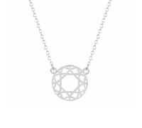 mens lady Plated Round Circle Lace Pendant Necklace For Women Geometrical Small Lace Chain Torque Alloy Metal Maxi Bling fashion