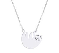 mens lady Super Cute Smiling Face Hanging Sloth Shape Animal Inspired Pendant Necklace Simple Handmade Animal Jewelry Ladies Gift fashion
