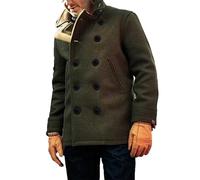 Men's Lapel Padded Jacket Autumn/Winter Fashion Solid Woolen Coat