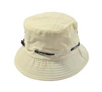 Men's Large Bucket Hat Men Unisex Boonie Cotton Cap Side Fishing Visor Women Sun Double Hat Bush Bucket Baseball Caps Women's Hat Elegant Winter (Beige, One Size)