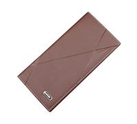 Men's Large Faux Leather Plain Men's Business Open Purse Multiple Card Slots Clutch Bag Unusual Purses Women, b, standard size