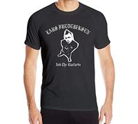 Men's Lars Frederiksen Logo Quick Drying Moisture Short Sleeve Athletic Tee Shirt (X-Large)