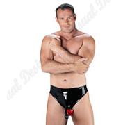 Mens Latex Rubber Secrets Peni Pants Erotic Fetishwear Clubwear Underwear