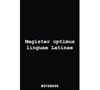 Mens Latin Teacher The Best Teacher Gift Latin Notebook: Inspirational Journal or Notebook for Teacher Gift: Great for Teacher Appreciation/Thank You/Retirement/Year End Gift /110 Page Portable 6x9"