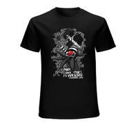 Mens Laughing Jack Cool Cartoon Newest Casual 100% Cotton Short Sleeve T-Shirt Black XXL