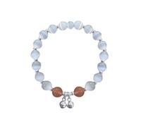 Men's Leather Bracelet Without Pendant Matching Temperament Student Curb Chain Bracelet, one size, Artificial Crystal, No Gemstone