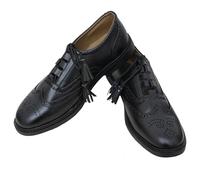 Mens Leather Ghillie Brogues, Scottish Brogues or Kilt Shoes, Smart Formal, Comfortable Fit, Wedding Lace Up Dress Shoes (UK_Footwear_Size_System, Adult, Men, Numeric, Medium, Numeric_13)