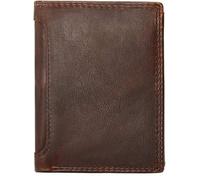 Mens Leather Wallet with Coin Pocket Business Credit Card Holder Retro