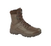 Mens Leather Waterproof Breathable Military Combat Uniform Work Ankle Boots Shoes Size - Brown - UK 6
