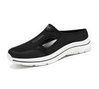 Men's Leisure Shoes Lightweight Sandals Comfortable Breathable Slippers for Everyday Holiday Beach Activity, black, 7 UK