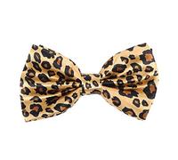 Men's Leopard Print Adjustable Bow Tie