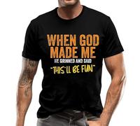 Men's Letter Print Short Sleeve Crew Neck Floral Fashion Trend Bottoming Shirt Casual Shirt Men Long Sleeve, black, XXL