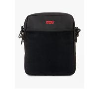Levi's Men's Dual Strap North-South Crossbody Bag, Regular Black