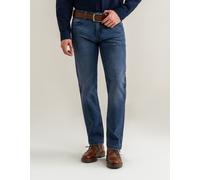 Men's Light Green Tinted Denim Jeans Brian Oak London Green 30