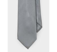 Men's Light Grey Seven Fold Silk Tie - Savile Row Company