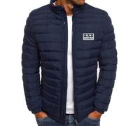 Mens Lightweight Down Jacket Padded Quilted Puffer Zip Pockets Warm Outdoor Premium Quality Coat Insulated Puffer Jacket Windbreaker Waterproof Down Jacket Transitional Outwear Plus Size Winter Coat
