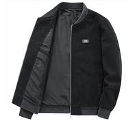 Mens Lightweight Jacket-Casual Summer Jackets For Men Uk Safety Bomber Jacket Loose Fit Full Zip Shackets Windbreaker Coats For Holiday Outdoor Hiking Black 5XL
