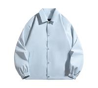 Mens Lightweight Jackets Casual Summer Hiking Jacket, Simple Chic Neat Windproof Outdoor Spring and Summer Transition Stylish Low-Key and High-End Just Needed In the Transition Season