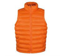 Mens Lightweight Padded BLACK GREY ORANGE or BLUE Gilet Vest Bodywarmer