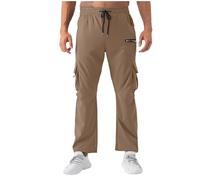 Men's Lightweight Sweatpants Mens Casual Fashion Drawstring Elastic Waist Solid Beam Feet PantsAthletic Elastic Waist Trousers Man Trouser Pant with Pockets Lightweight Pull On Workwear Pant UK