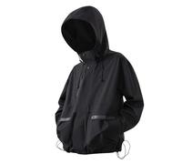 Men's Lightweight Waterproof Jacket with UV Protection - Windproof Packable Raincoat for Hiking, Running, Cycling & Travel Essentials