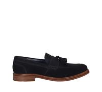 Men's Loafer by Gai Mattiolo in real leather color Blue E2023