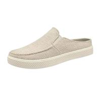 Mens Loafers Casual Slip On Shoes Lightweight Breathable Mesh Walking Backless Shoes Comfortable Barefoot Flat Canvas Trainers Plimsolls Beck Trainers Falt Non Slip Casual Driving Hiking Sneakers