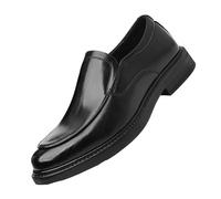 Men's Loafers Casual Slip on Shoes Soft Lightweight Breathable for Men Business Formal Shoes,Black,7.5 UK