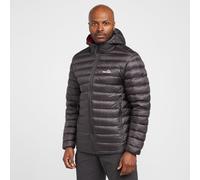 Men's Loch Down Hooded Jacket - Grey, Grey XL