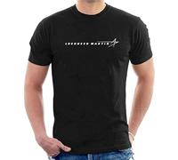Men's Lockheed Martin T-Shirt Aviation Inspired tee R03 Black