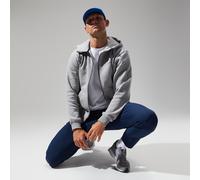 Men's Logo FZ Hoody - Dark Grey