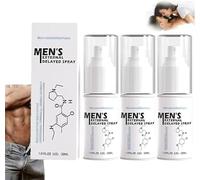 Men's Long Lasting Delay Stronger Spray,Men's Delayed Spray,Men Enhancer Sprays,Men External Delayed Sprays,Powerful Durable Performance,Boost Energy (3 Pcs)