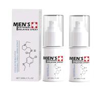 Men's Long Lasting Delay Stronger Spray, Men's External Delay Spray for Long Lasting Strength and Energy - All Night,Men 's Enhancer Pray,Improve The Quality of Love and Make Her Love You More (2PC)