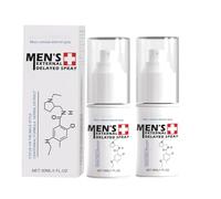 Men's Long Lasting Delay Stronger Spray, Men's External Delayed Spray, Dela y Spra y for Men, to Last Longer in Bed, Improve The Quality of Love and Make Her Love You More (2PC)