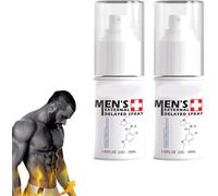 Men's Long Lasting Delay Stronger Spray, Men's External Delayed Spray, Men's Delayed Spray, Delay Spray for Men to Last Longer, Improve The Quality of Love and Make Her Love You More (2Pcs)