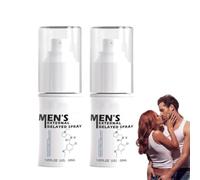 Men's Long Lasting Delay Stronger Spray,Strong Man Delay Spray, Men's Enhancer,Improve The Quality of Love and Make Her Love You More (2 Pcs)