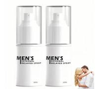 Men's Long Lasting Delay Stronger Spray, The Male Delay Spray, Men's Massage Care, Gentle Formula, Improve The Quality of Love & Comfort, 30ml (2PCS)