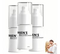 Men's Long Lasting Delay Stronger Spray, The Male Delay Spray, Men's Massage Care, Gentle Formula, Improve The Quality of Love & Comfort, 30ml (3PCS)