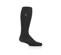 Mens LONG MERINO WOOL BLEND Heat Holders Thermal Socks Reinforced Heel / Toes