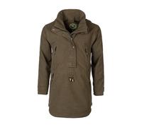 Men's Long Shooting Smock Hooded Overhead Jacket Waterproof Smocks For Men (UK, Alpha, 3XL, Regular, Regular, Olive)