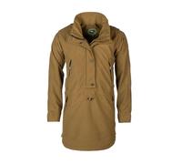 Men's Long Shooting Smock Hooded Overhead Jacket Waterproof Smocks For Men (UK, Alpha, L, Regular, Regular, Light Khaki)